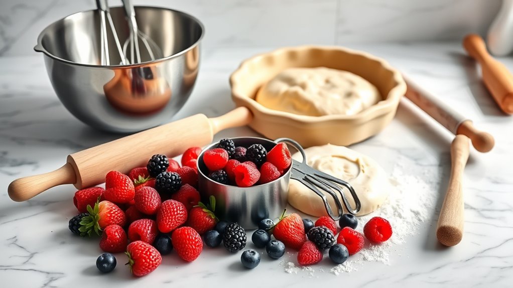 essential pie making tools needed