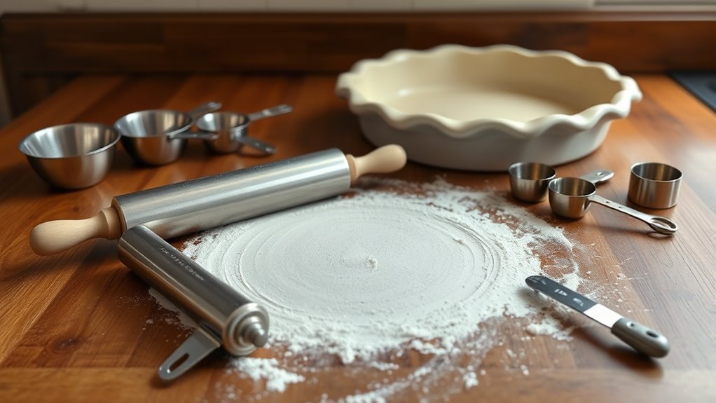 essential pie making tools