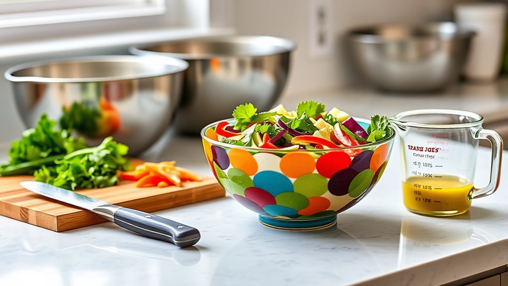 essential salad preparation tools