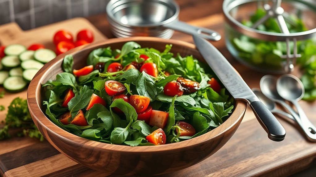 essential tools for salad