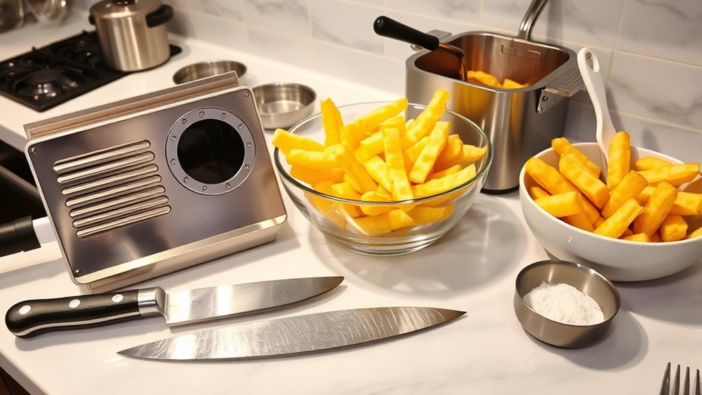 essential tools for waffle fries