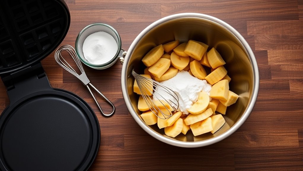 essential tools for waffles