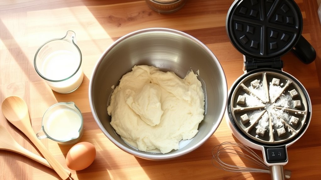 essential tools for waffles