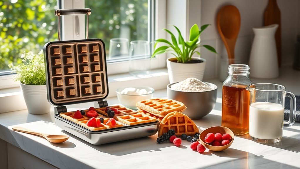 essential tools for waffles