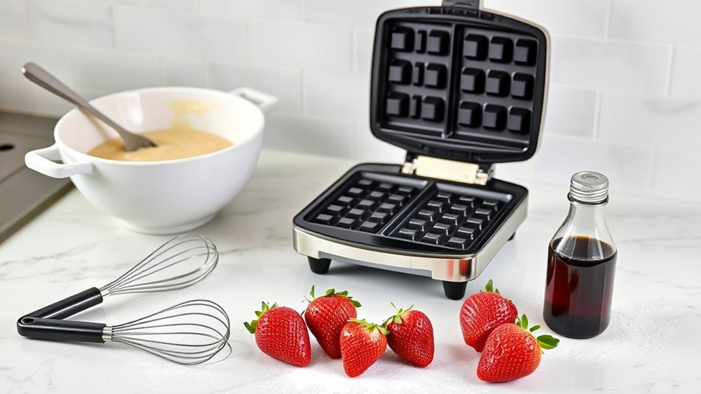 essential tools for waffles
