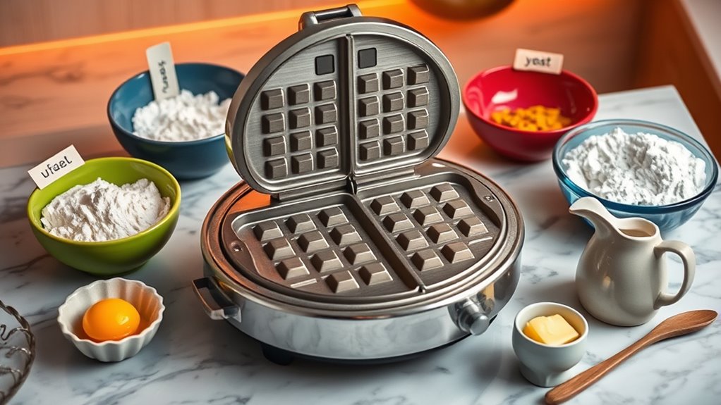 essential tools for waffles