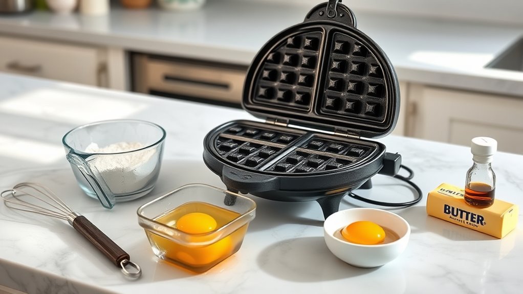 essential tools for waffles