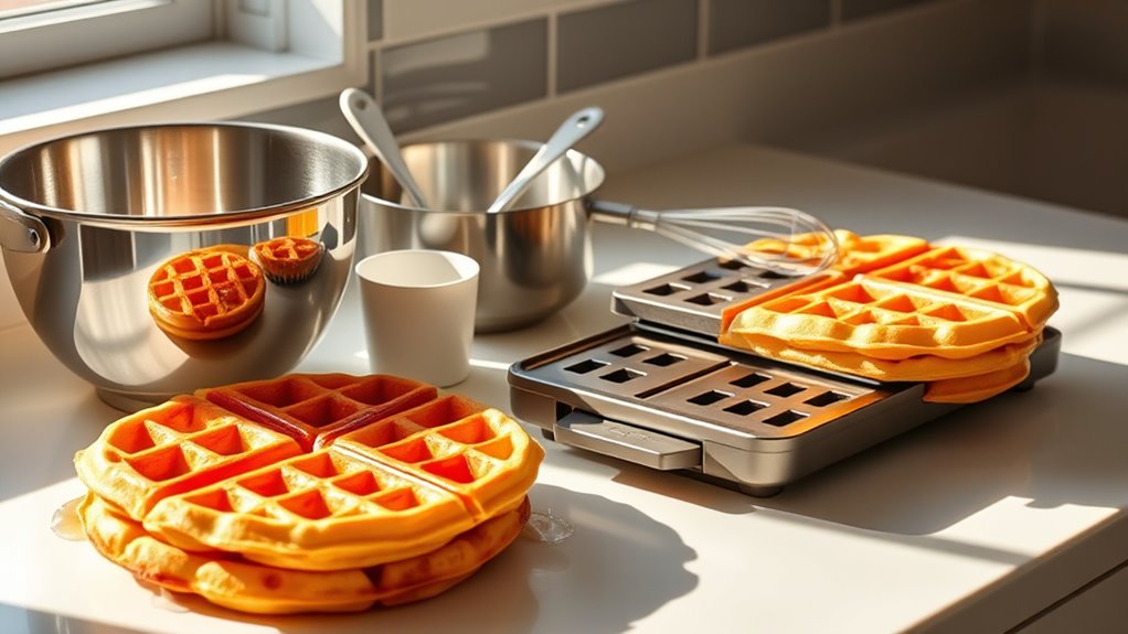 essential tools for waffles