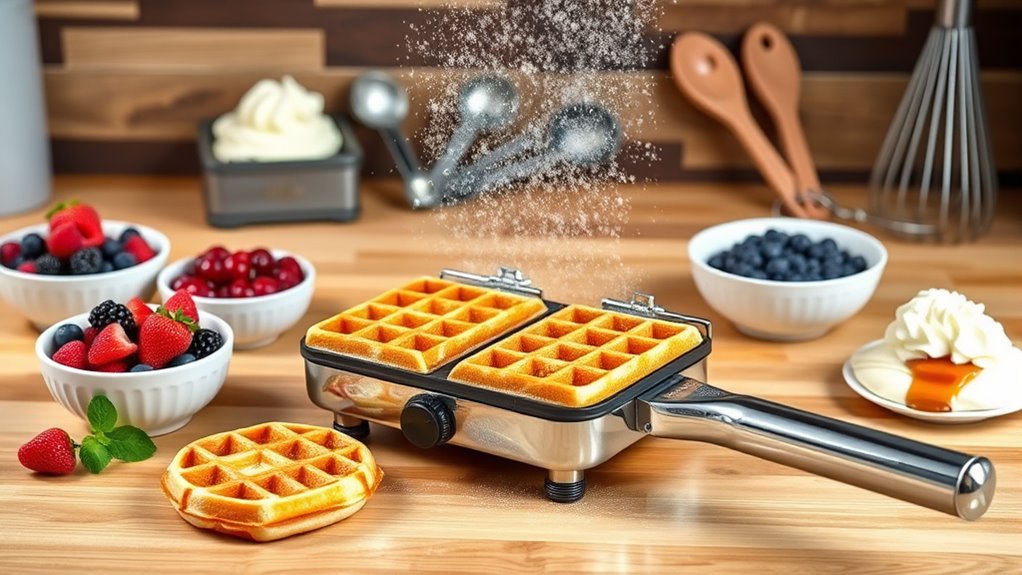 essential tools for waffles