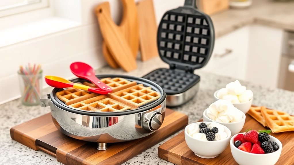 essential tools for waffles