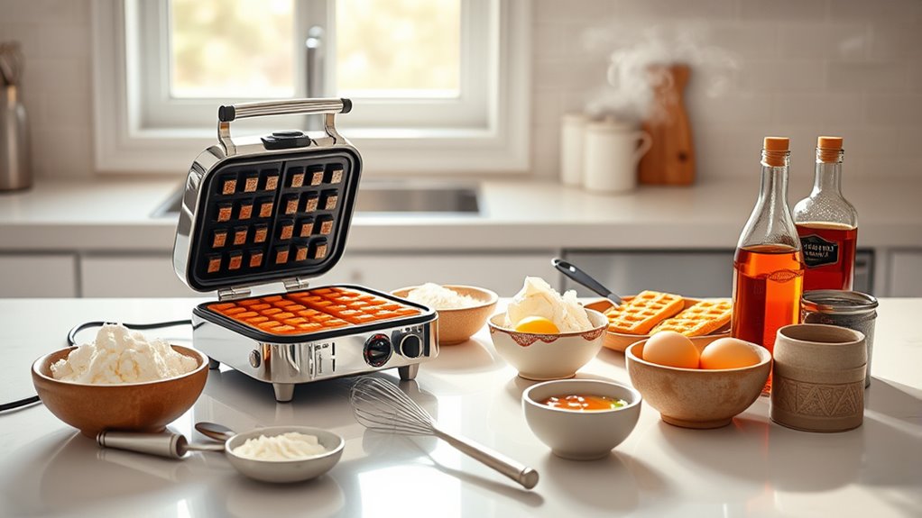 essential tools for waffles