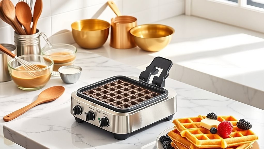 essential tools for waffles