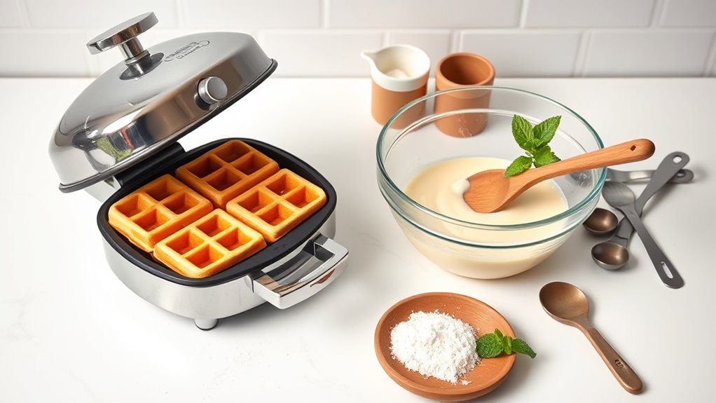essential tools for waffles