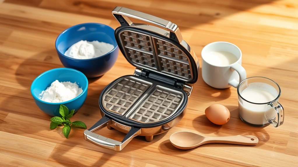 essential tools for waffles