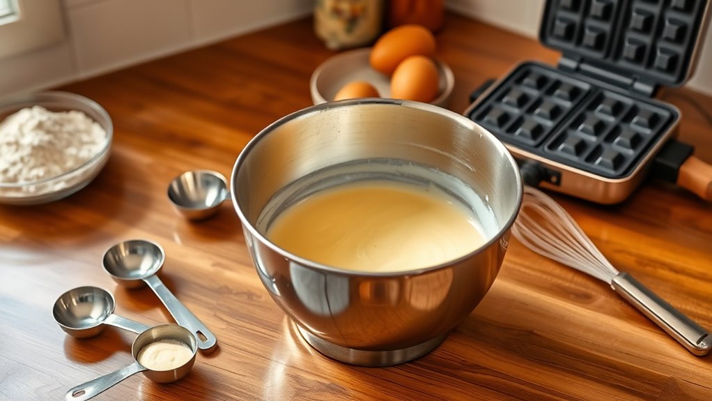 essential tools for waffles