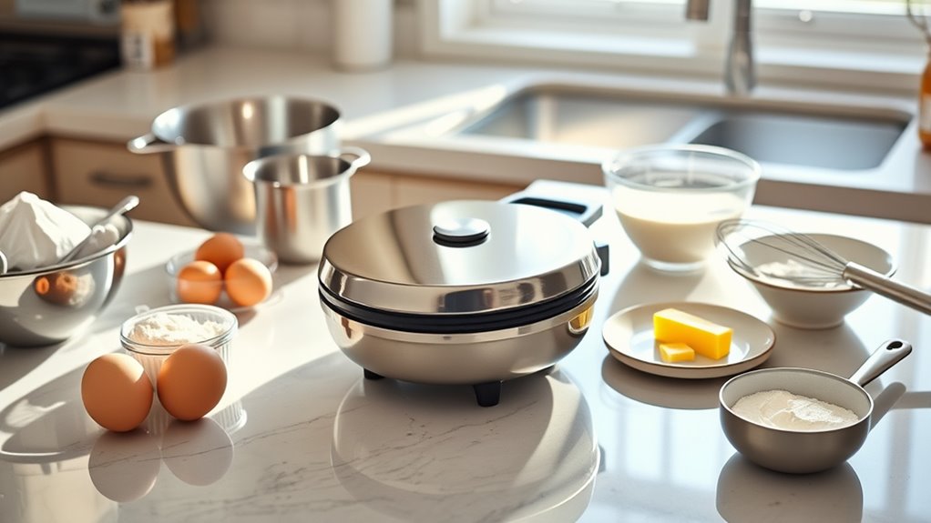 essential tools for waffles