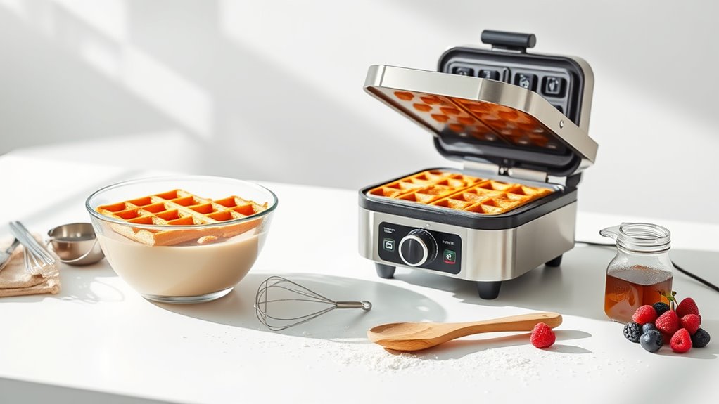 essential tools for waffles