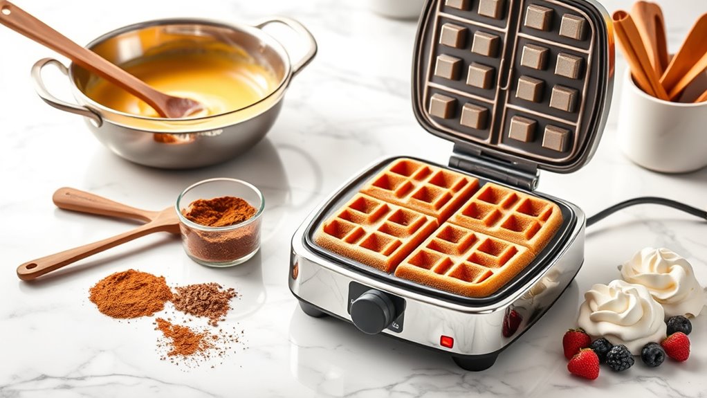 essential tools for waffles