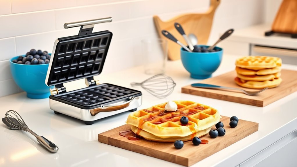essential tools for waffles