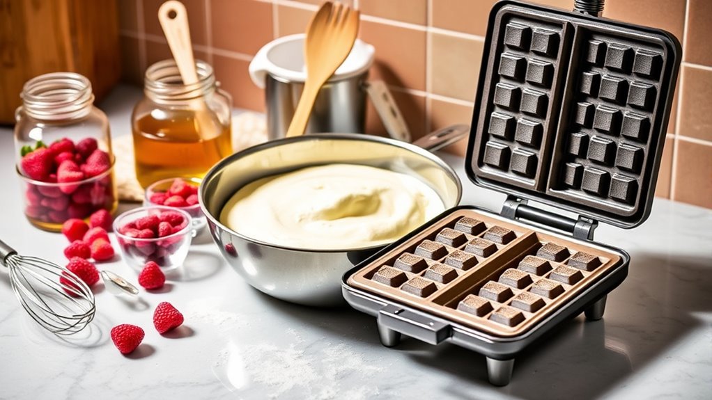 essential tools for waffles