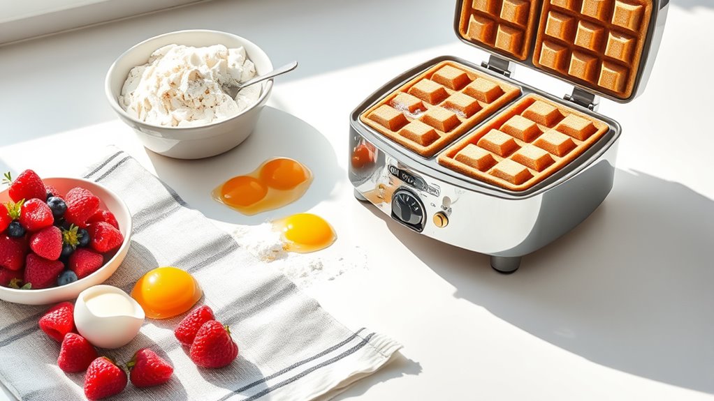 essential tools for waffles
