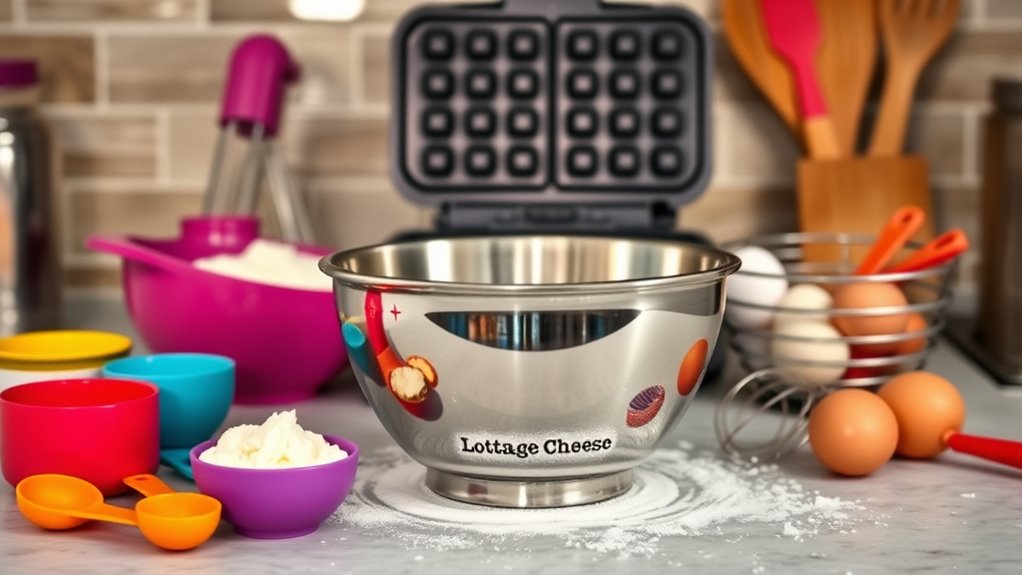 essential tools for waffles