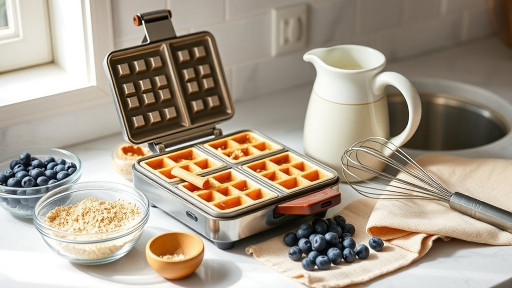 essential tools for waffles