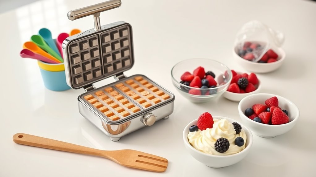 essential tools for waffles