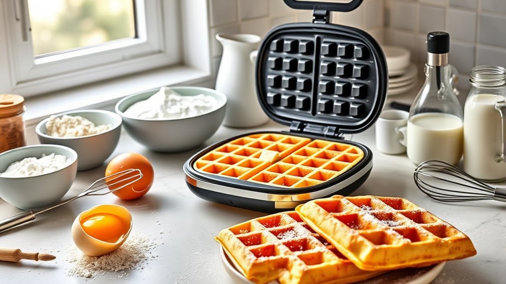 essential tools for waffles