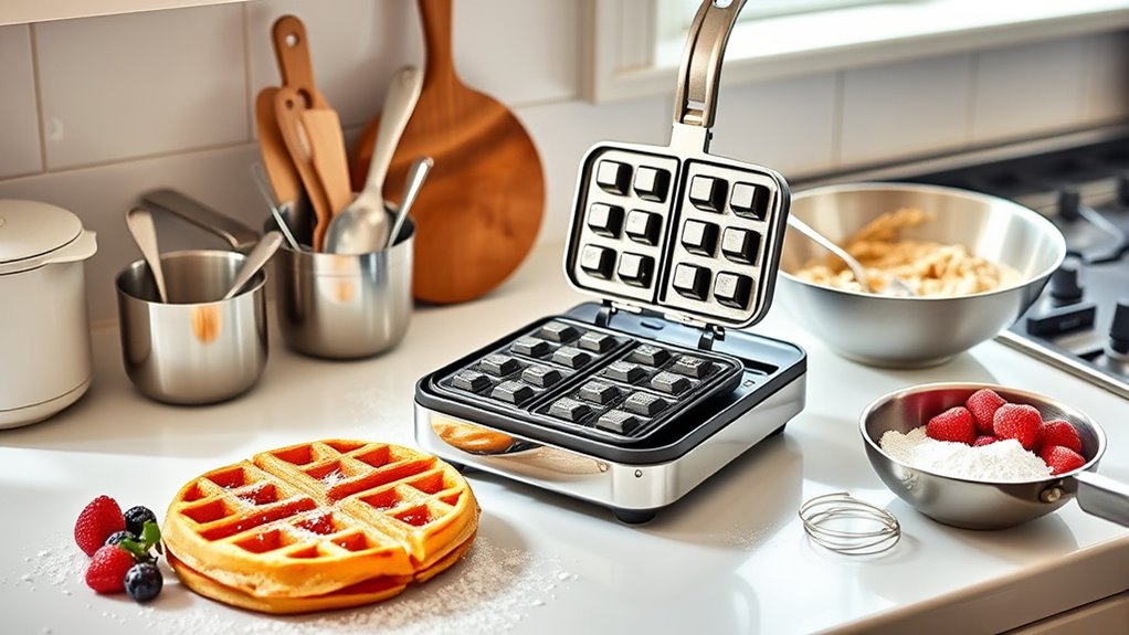 essential tools for waffles