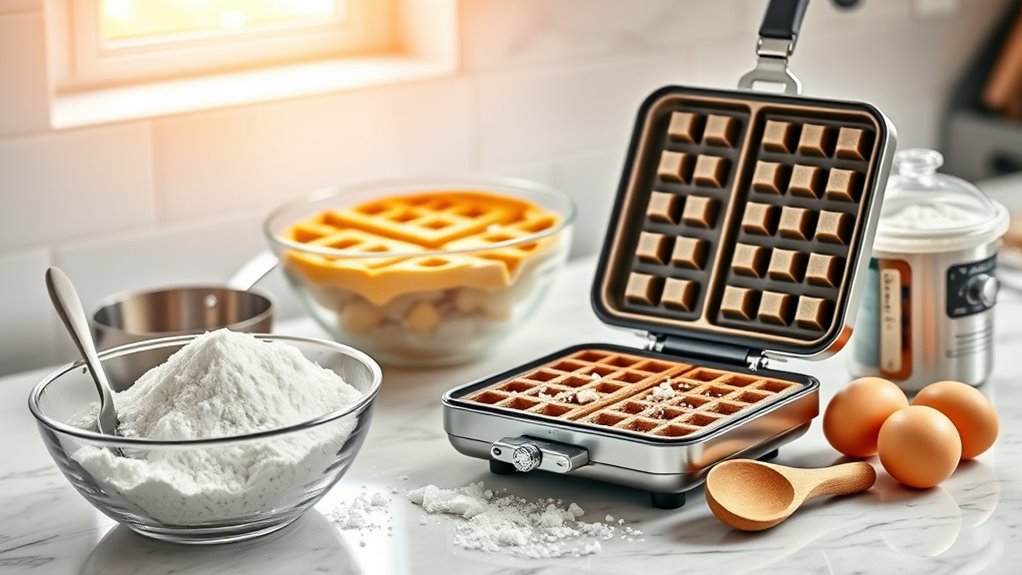 essential tools for waffles