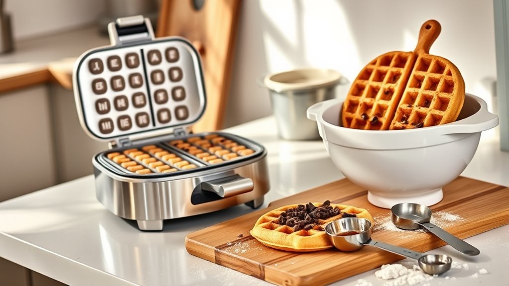 essential tools for waffles