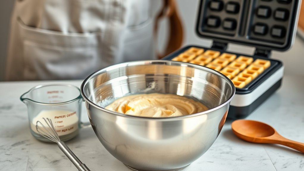 essential waffle making tools