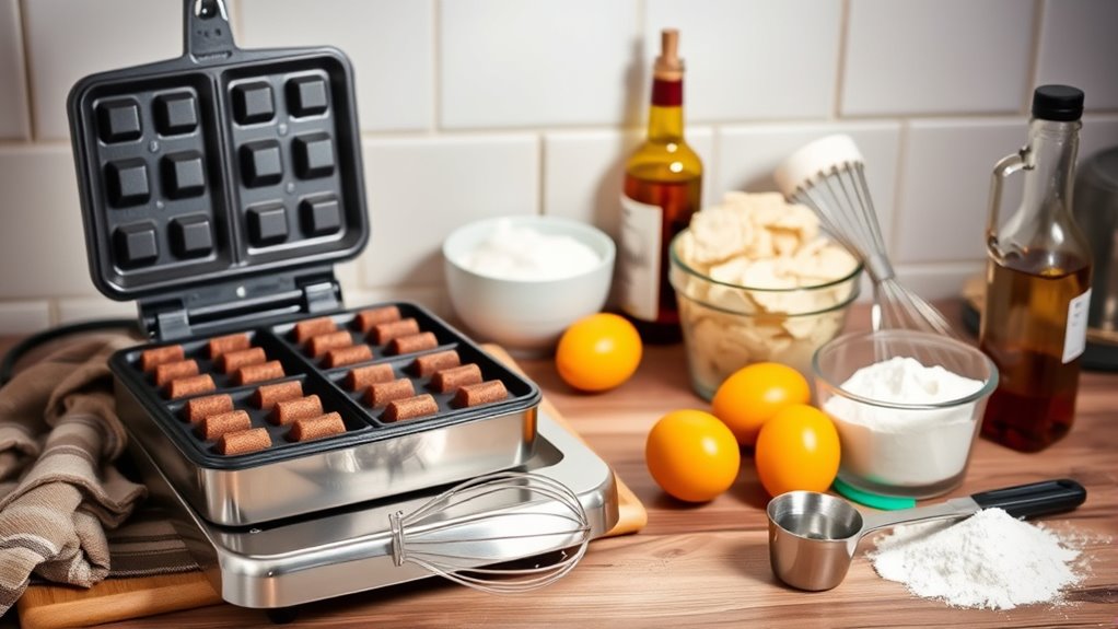 essential waffle making tools