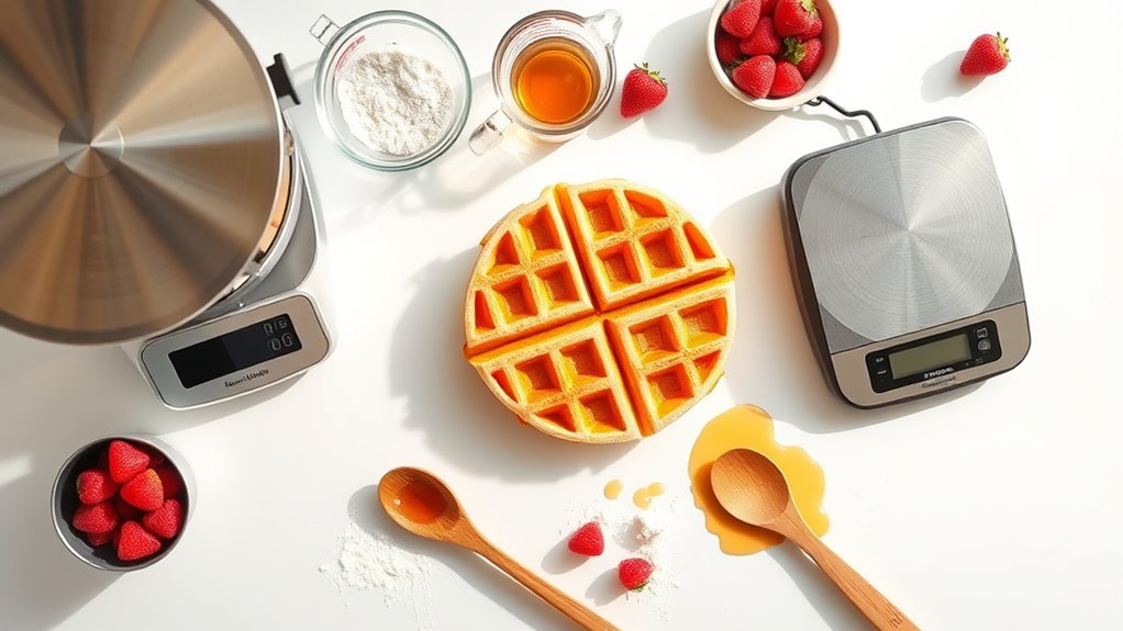 essential waffle making tools