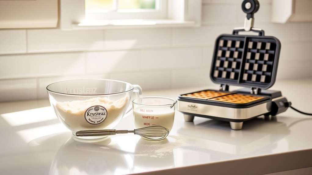 essential waffle making tools