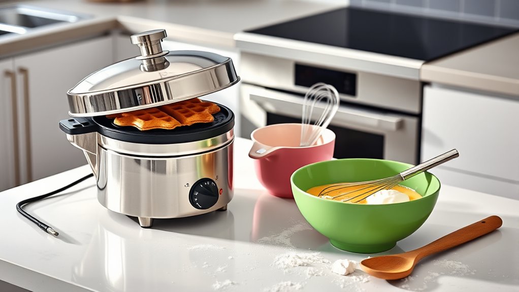 essential waffle making tools