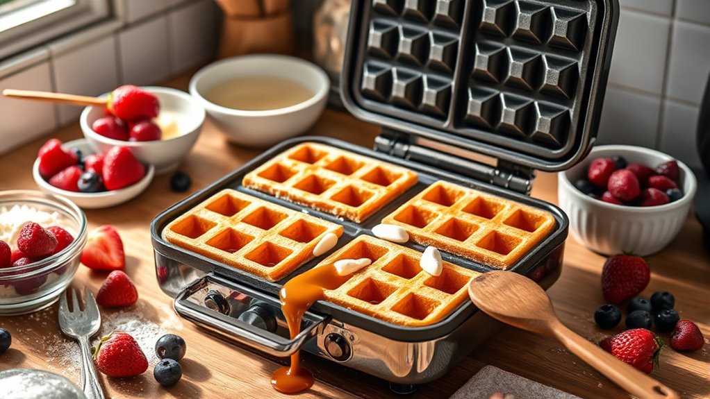 essential waffle making tools