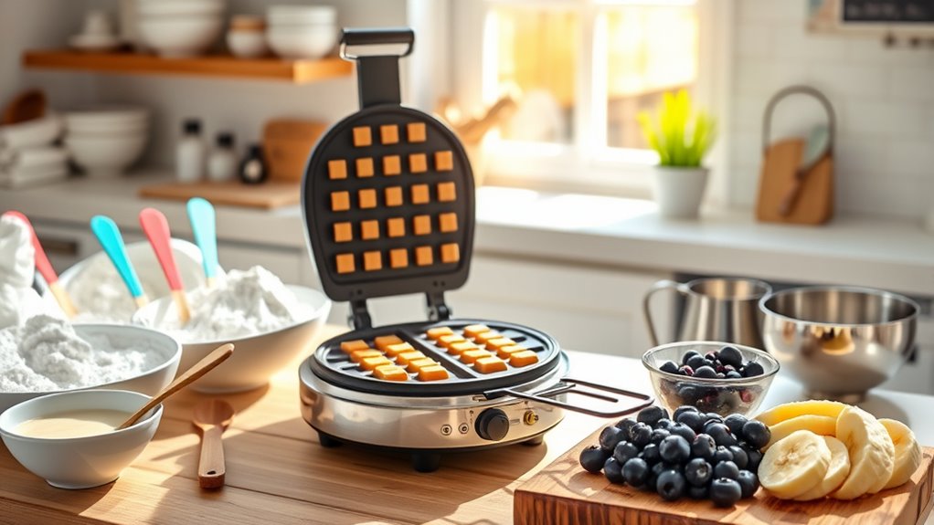 essential waffle making tools