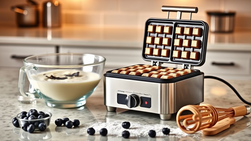 essential waffle making tools