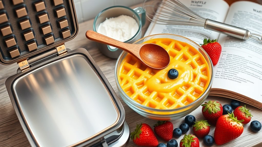 essential waffle making tools