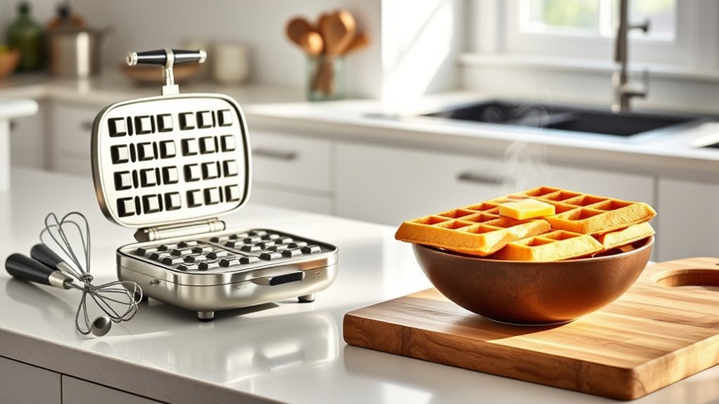 essential waffle making tools