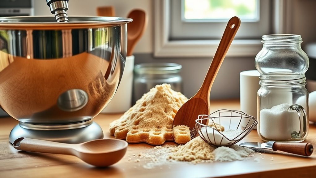 essential waffle making tools