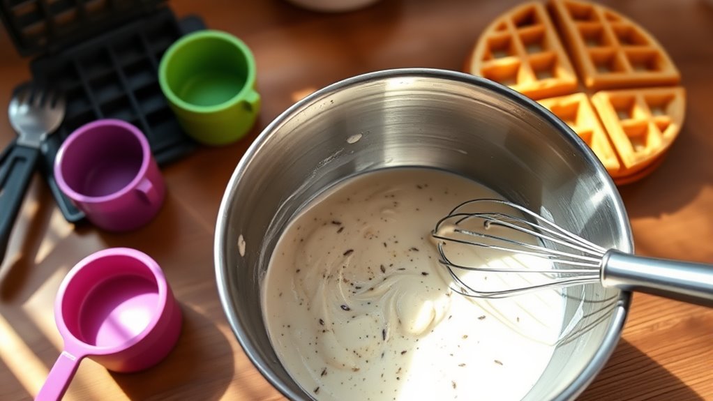 essential waffle making tools