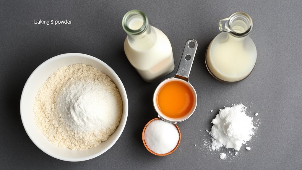 essential waffle mix ingredients