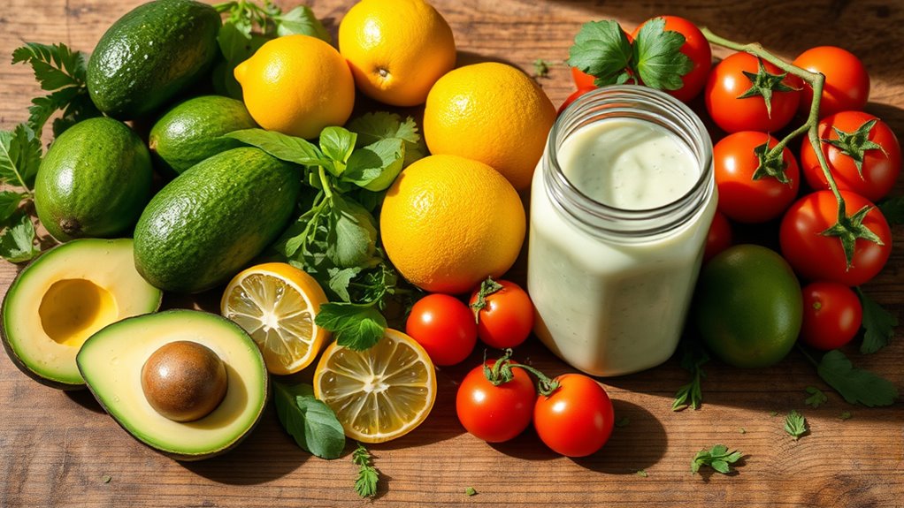 flavorful alkaline salad dressing
