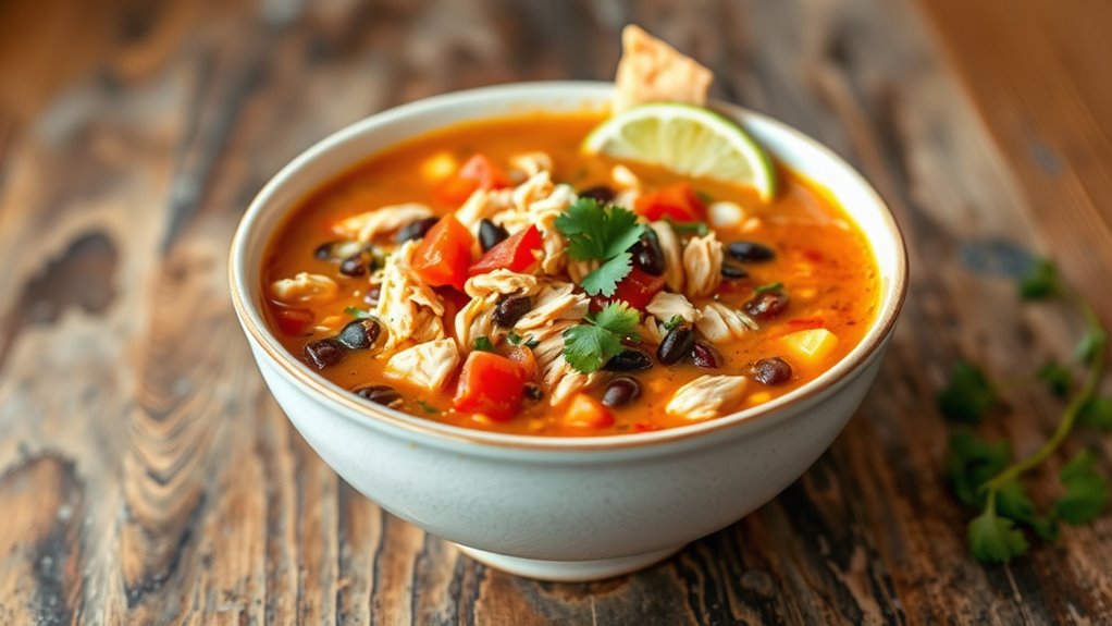 flavorful chicken soup recipe