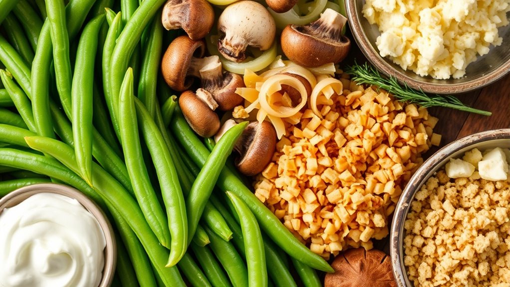 flavorful green bean casserole