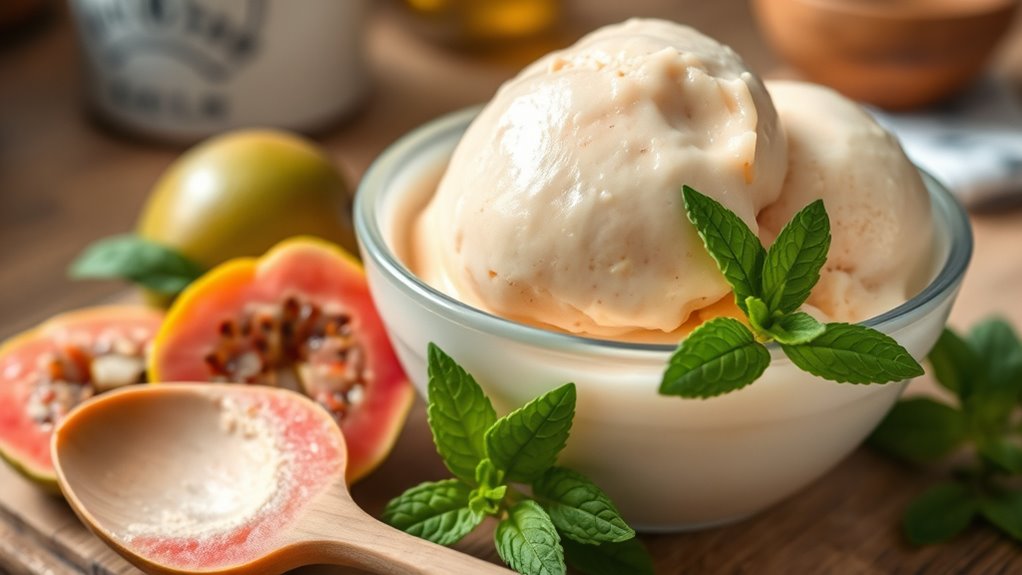 flavorful guava cream preparation