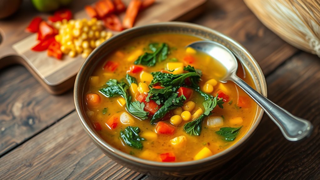 flavorful soup cooking process